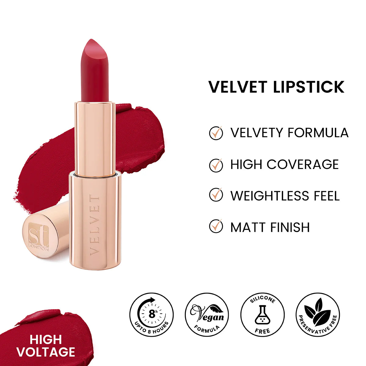 AURA  Velvet Ultra Matt Lipstick