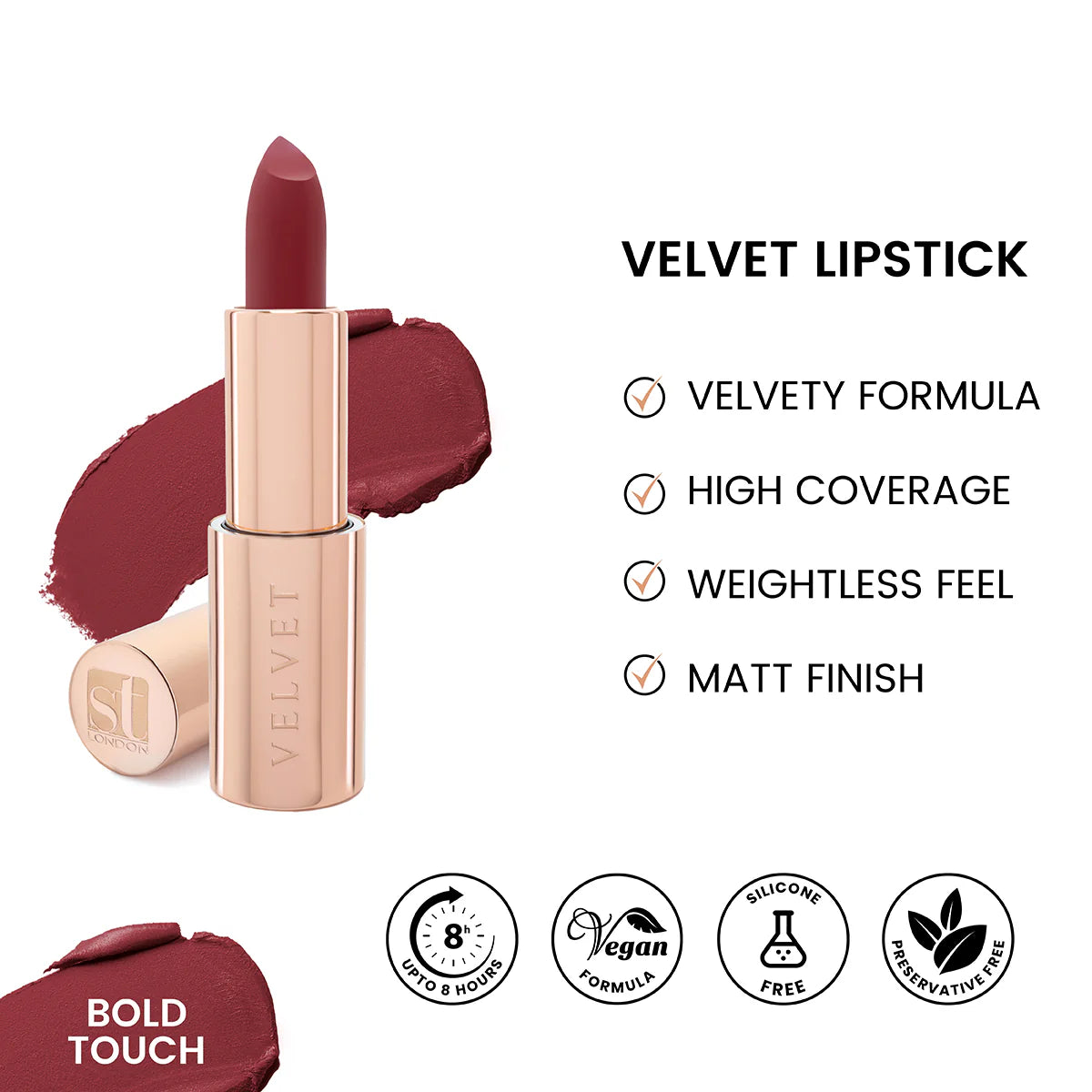 AURA Velvet Ultra Matt Lipstick