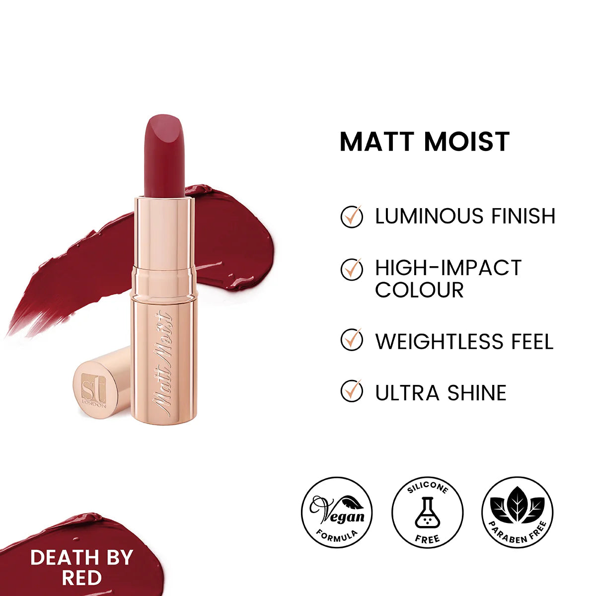 AURA Matt Moist  Lipstick