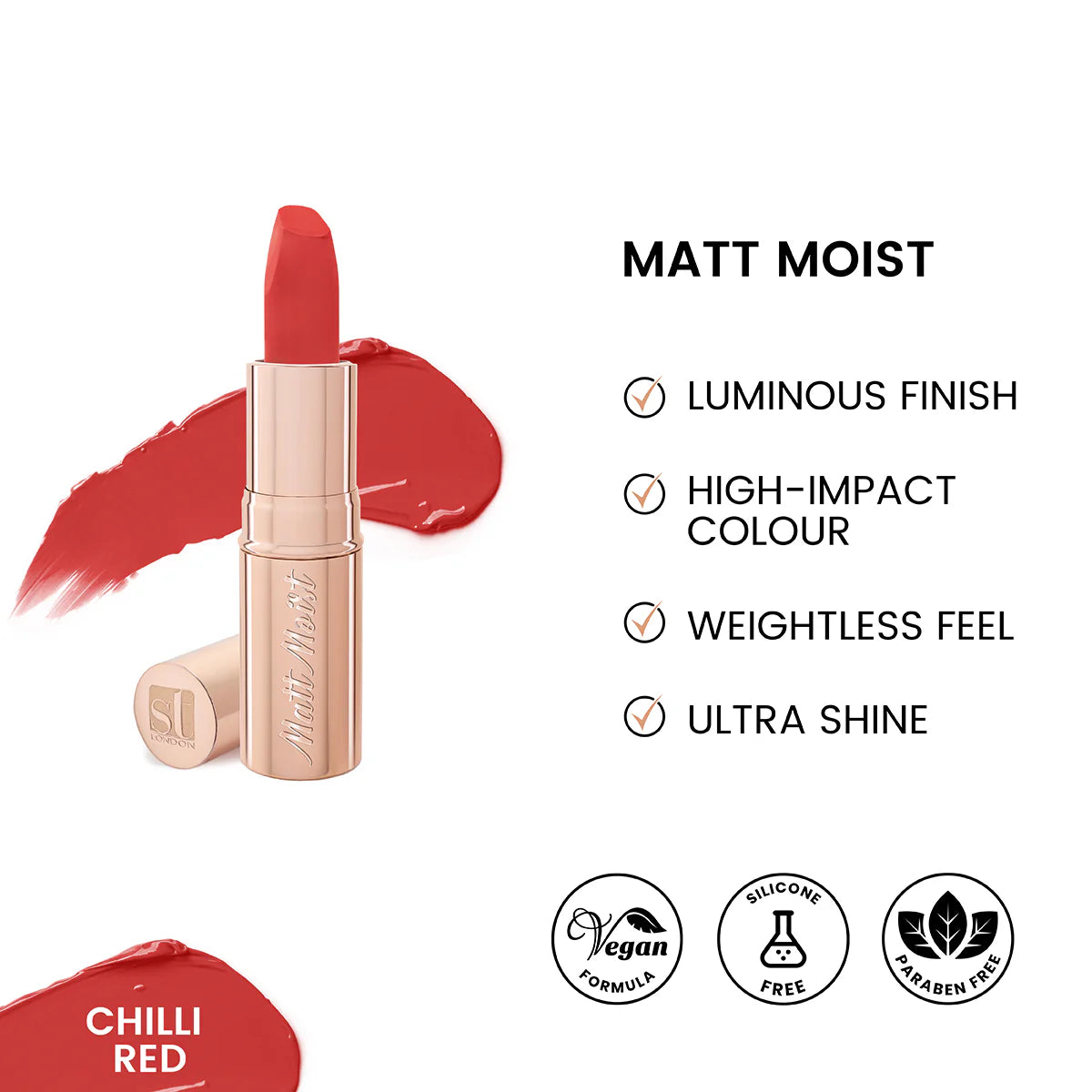 AURA Matt Moist  Lipstick
