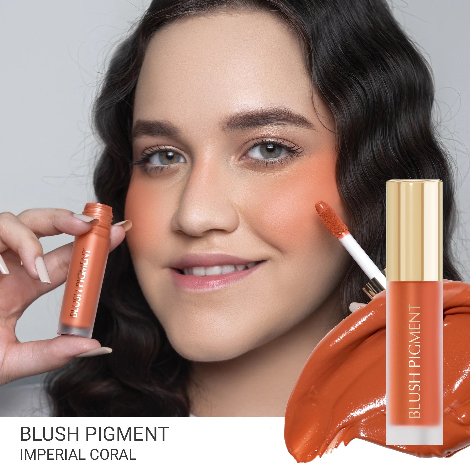 AURA BBA By Suleman - Sh Blush Pigment - 10 Imperial Coral