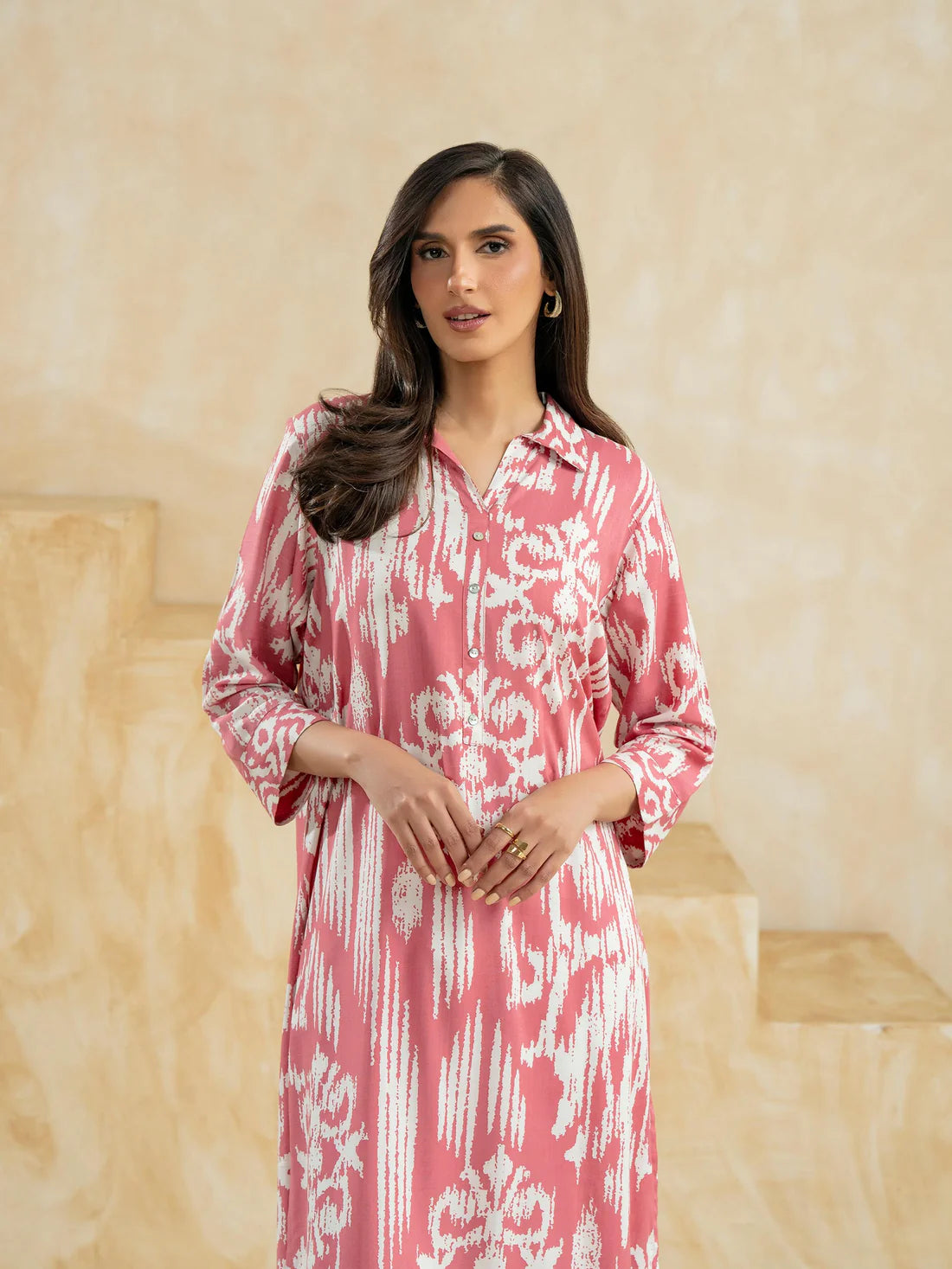 AURA Viscose Shirt-Printed (Pret)