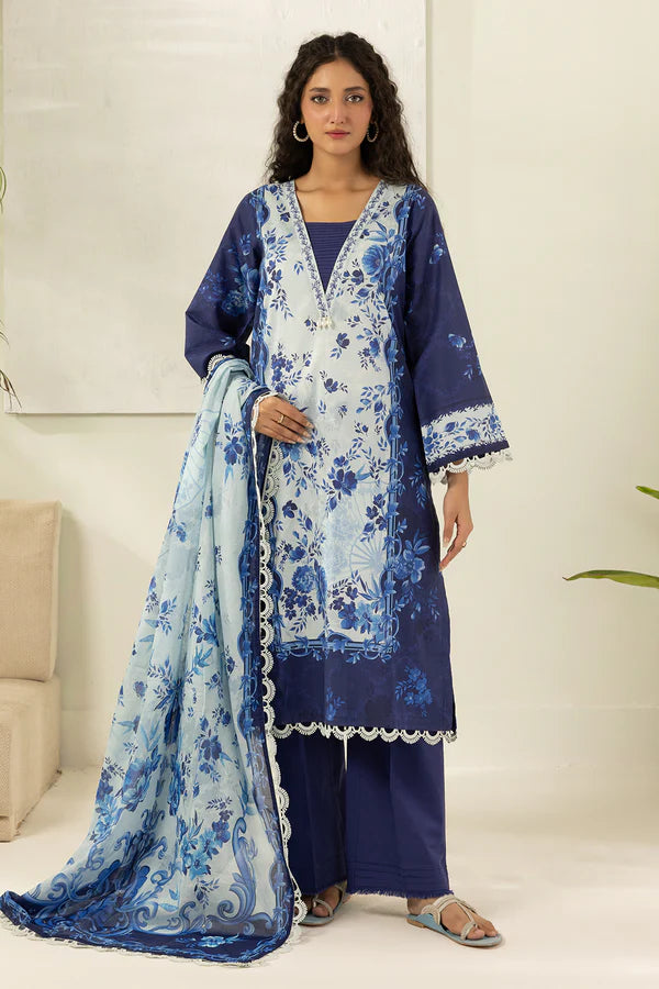 Aura 3-Pc Summer Unstitched suit