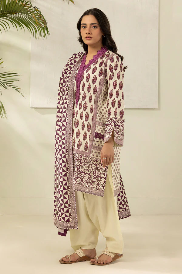 Aura 3-Pc Summer Unstitched suit