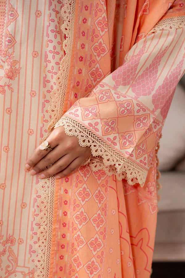 Aura 3-Piece Unstitched Summer Lawn Suit