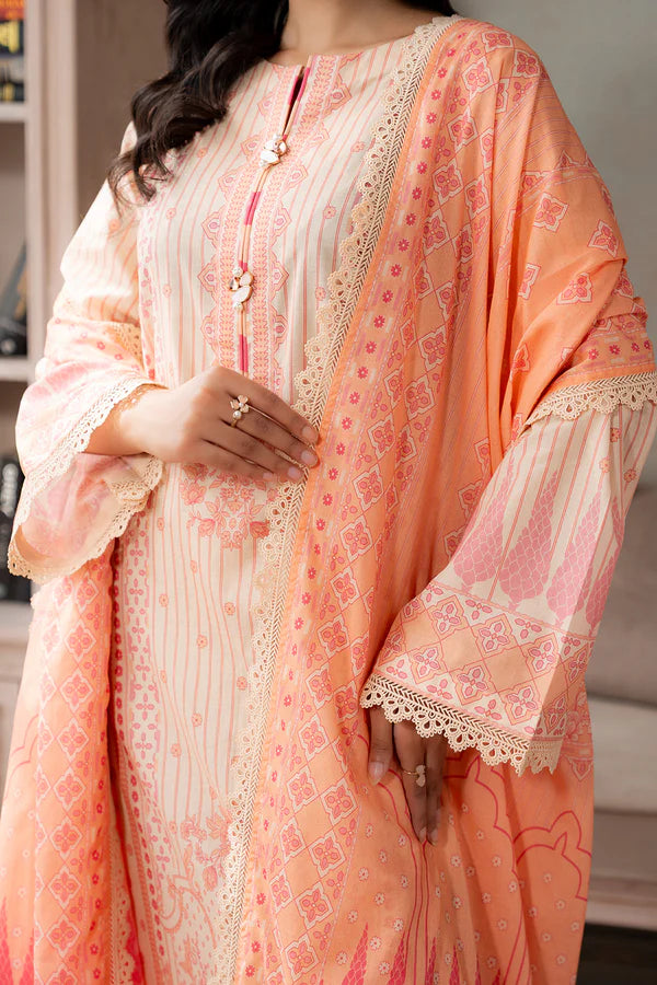 Aura 3-Piece Unstitched Summer Lawn Suit